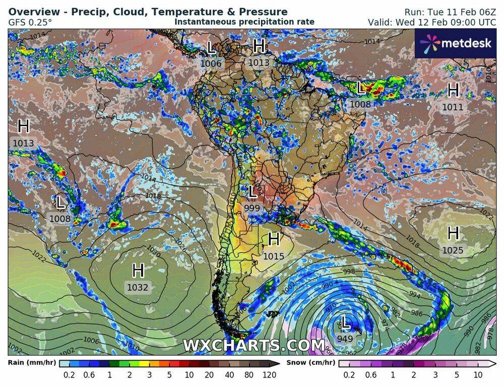 Pronóstico para el 12 de Febrero de 2025