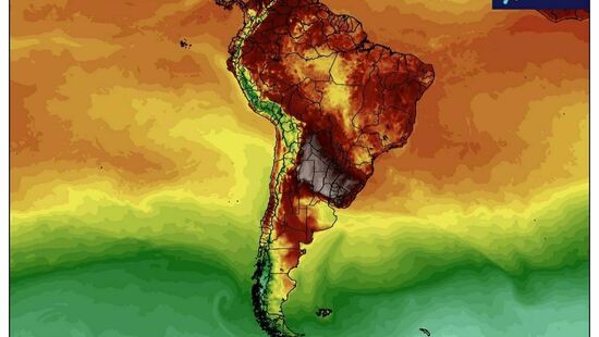 Pronóstico del tiempo para Argentina el 5 de febrero